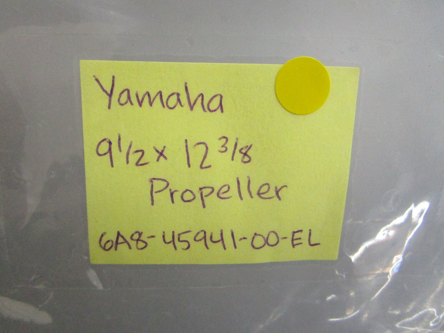 *NEW OEM* 0820 Yamaha 9½ × 12⅜ Propeller 6A8-45941-00-EL