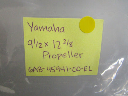 *NEW OEM* 0820 Yamaha 9½ × 12⅜ Propeller 6A8-45941-00-EL