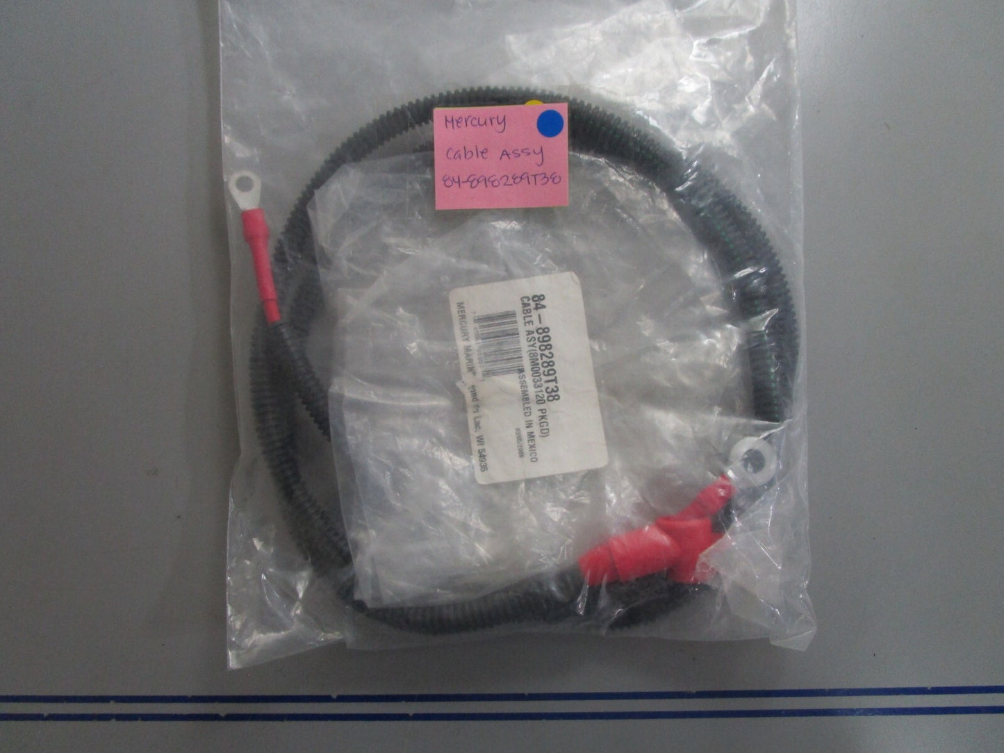 *NEW OEM* 0810 Mercury Quicksilver Cable Assembly 84-898289T38