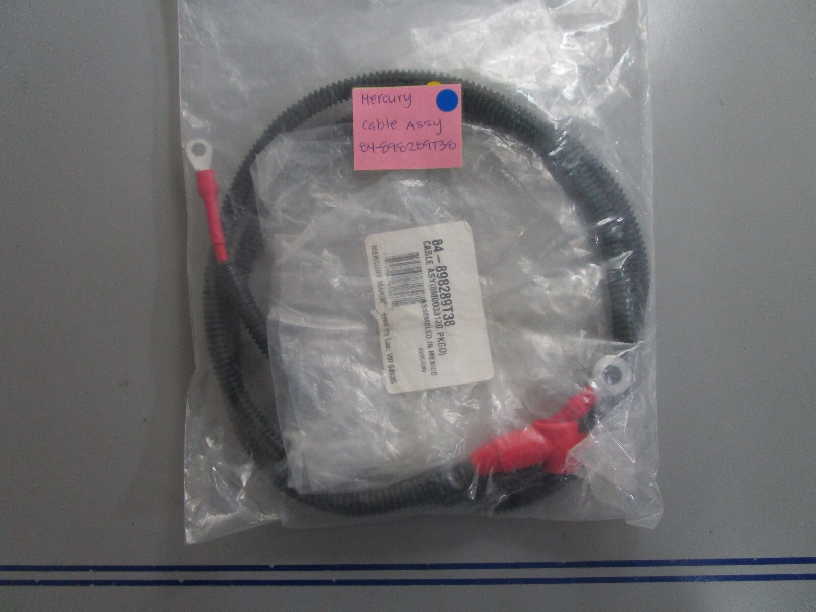 *NEW OEM* 0810 Mercury Quicksilver Cable Assembly 84-898289T38