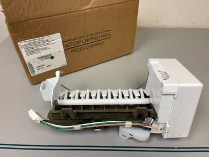 Whirlpool NEW OEM Ice Maker Assembly W11565638 Replaces W11321603 Fridge 0720