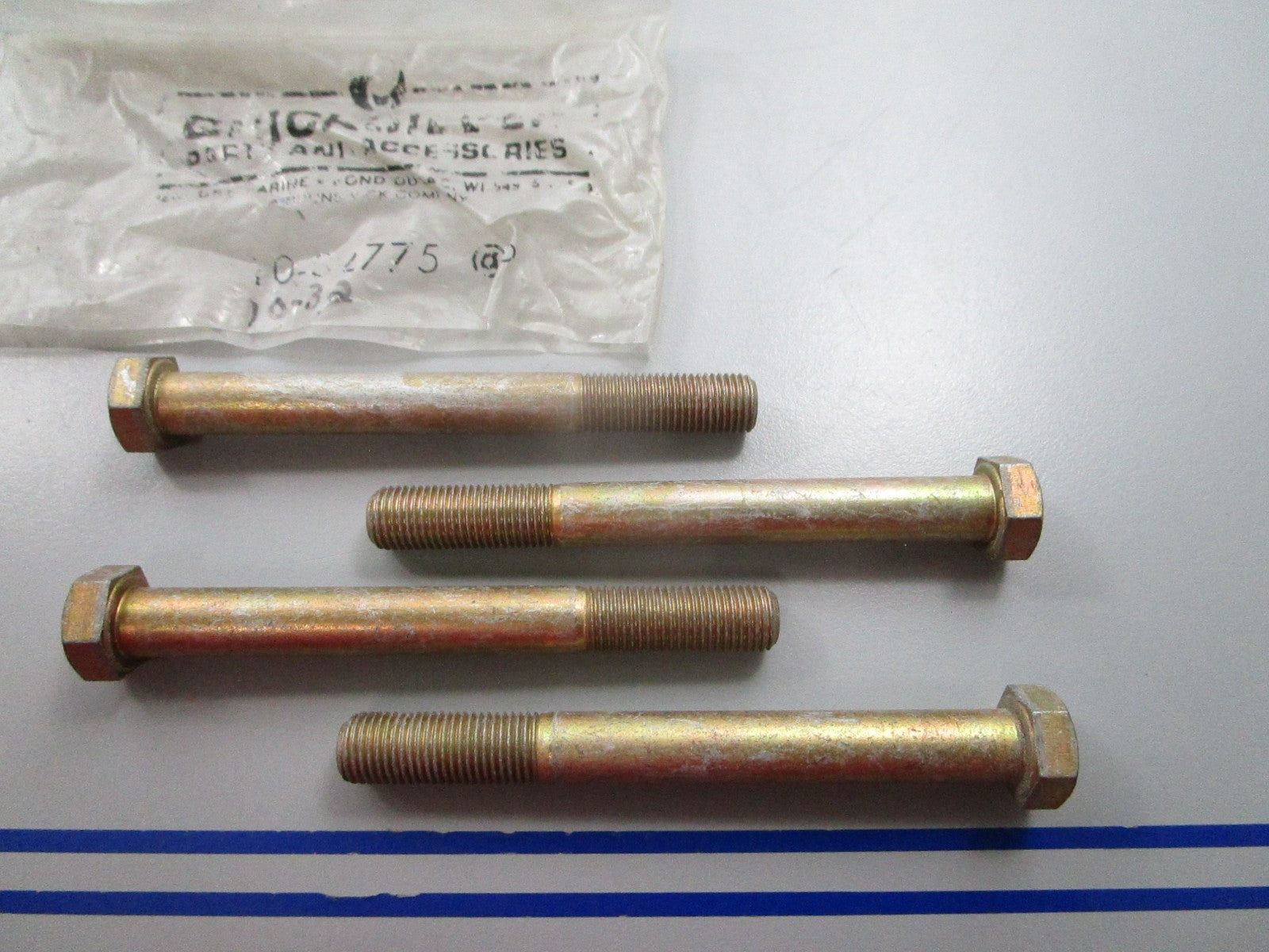 NEW OEM (LOT OF 4) 10-32775 Mercury Quicksilver Screw 0810