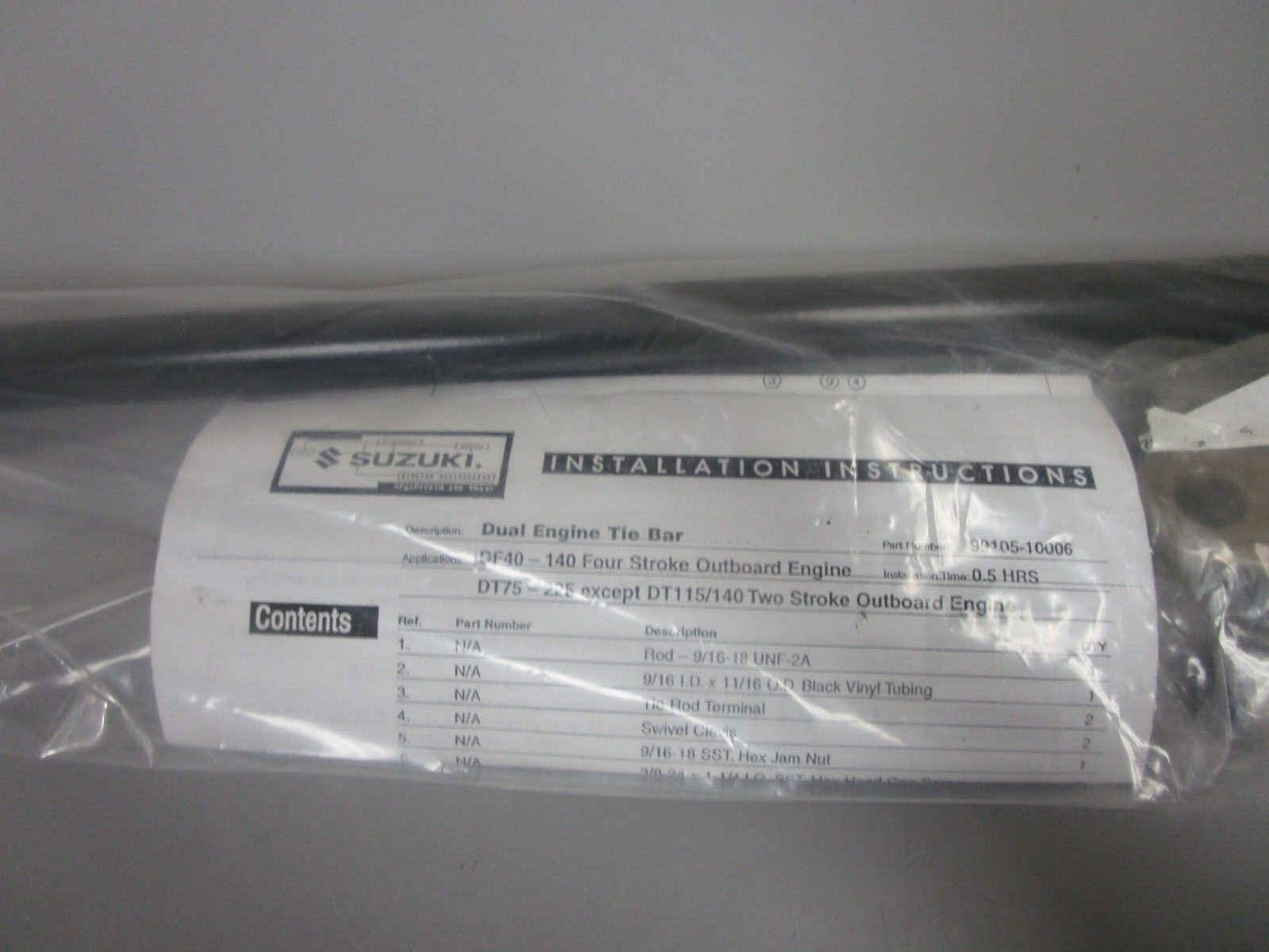 *NEW OEM* 0720 Suzuki Tie Rod Kit 99105-10006