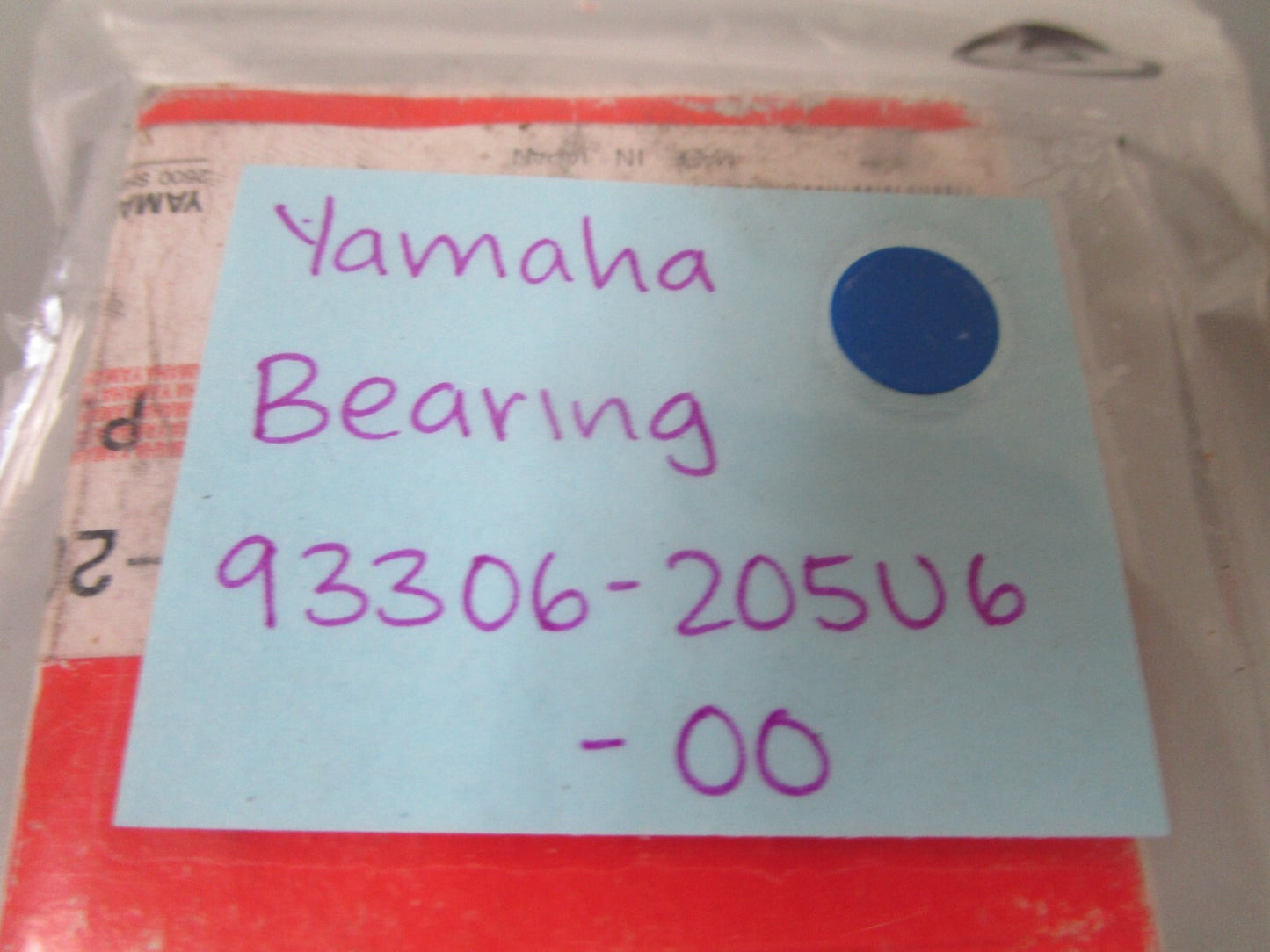 *NEW OEM* 0810 Yamaha Bearing 93306-205U6-00