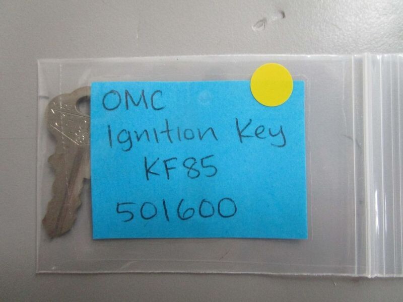 *NEW OEM* 0770 OMC Johnson Evinrude Ignition Key KF85 501600 0501600