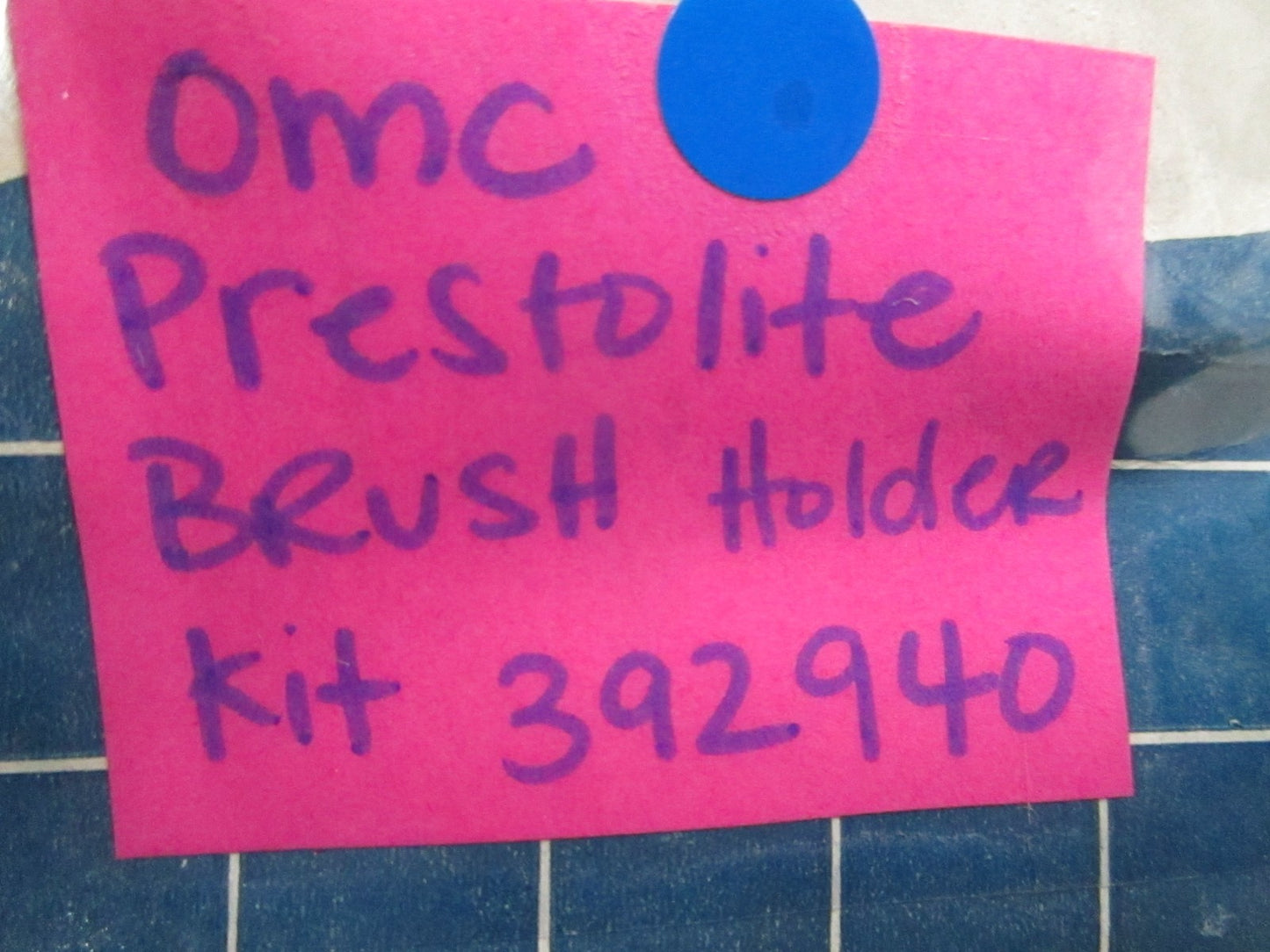 *NEW OEM* 0810 OMC Prestolite Brush Holder Kit 392940 0392940