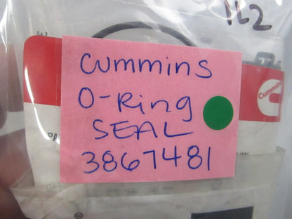 NEW OEM (LOT OF 2) 3867481 Cummins O-Ring Seal 0810