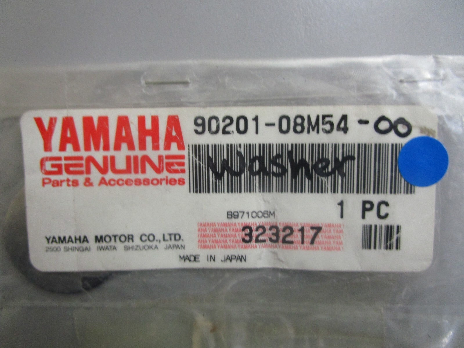 *NEW OEM* 0810 Yamaha Washer 90201-08M54-00