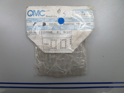 *NEW OEM* 0810 OMC Johnson Evinrude Trail Arm Bushing 335701 0335701