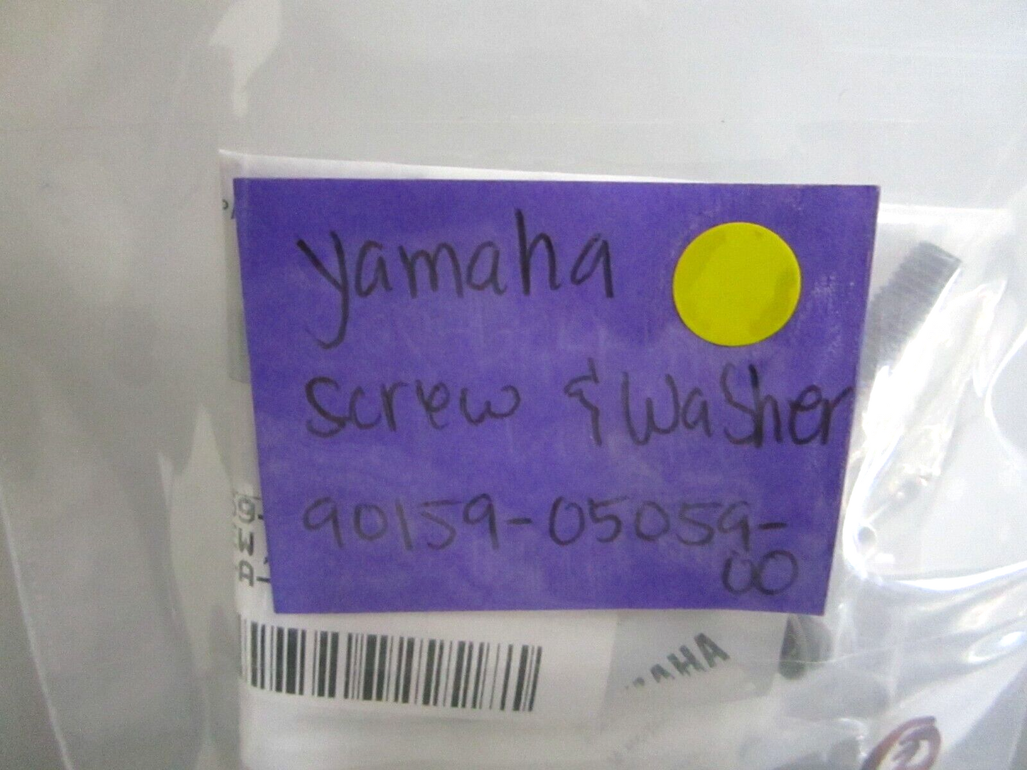 *NEW OEM* 0750 Yamaha SCREW & WASHER 90159-05059-00