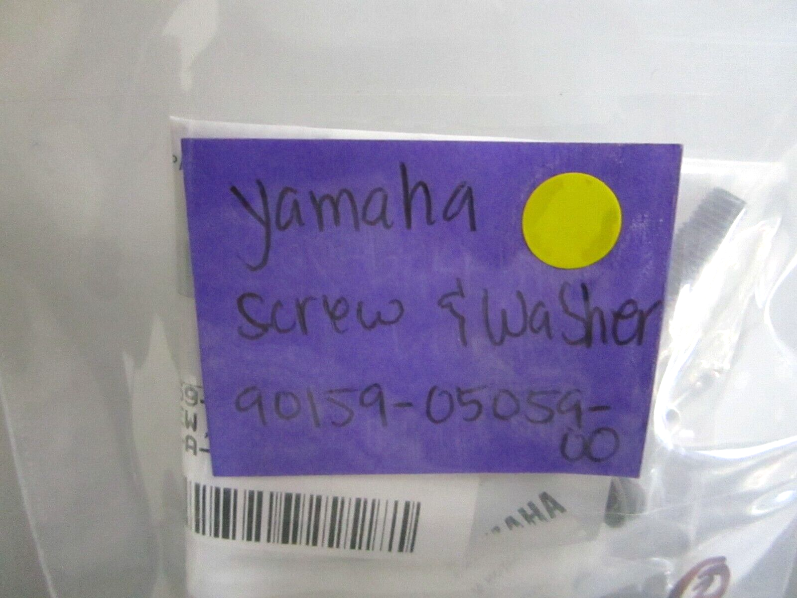 *NEW OEM* 0750 Yamaha SCREW & WASHER 90159-05059-00