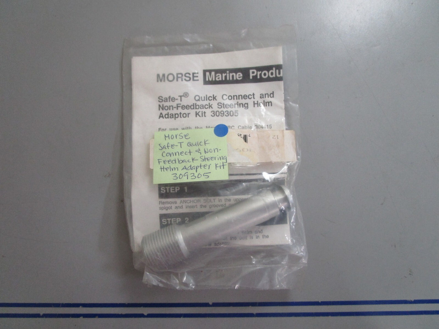 *NEW OEM* 0720 Morse Safe-T Quick Connect Steering Helm Adapter Kit 309305