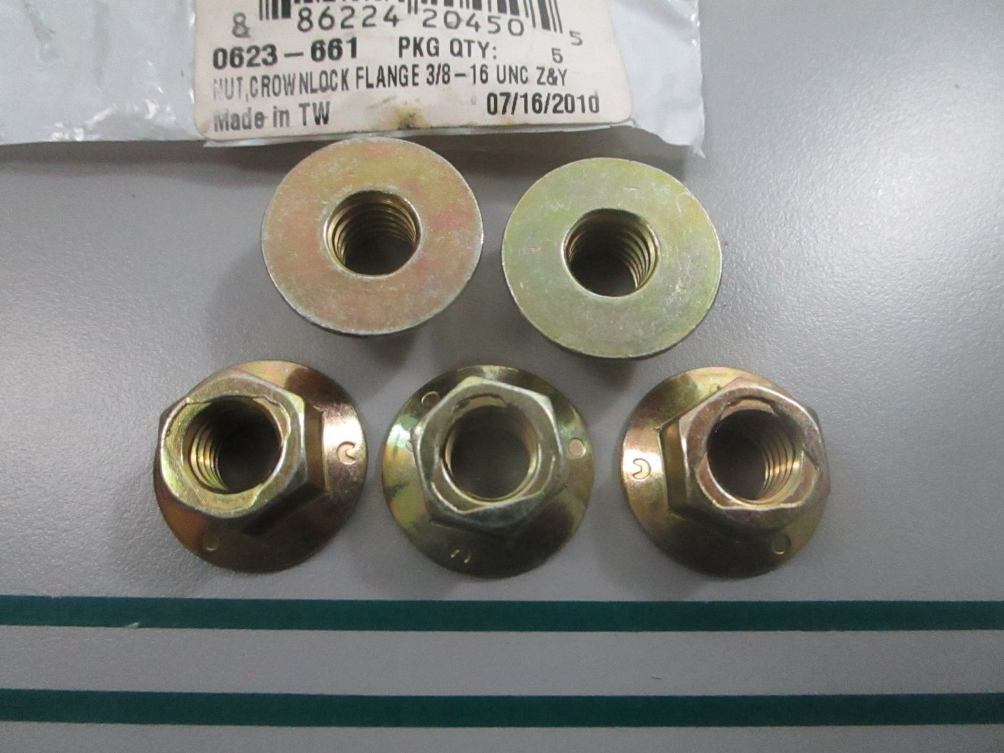 NEW OEM (LOT OF 5) 0623-661 Arctic Cat Flange Nut 0810