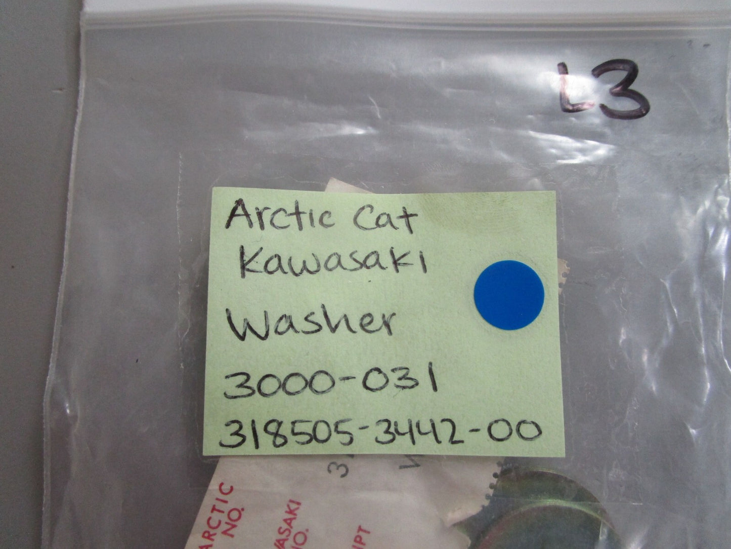 *NEW* (LOT OF 3) 0770 Arctic Cat Kawasaki Washer 3000-031 318505-3442-00