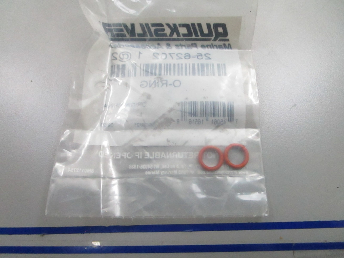 *NEW OEM* (LOT OF 2) 0810 Mercury Quicksilver O-Ring 25-62702 1