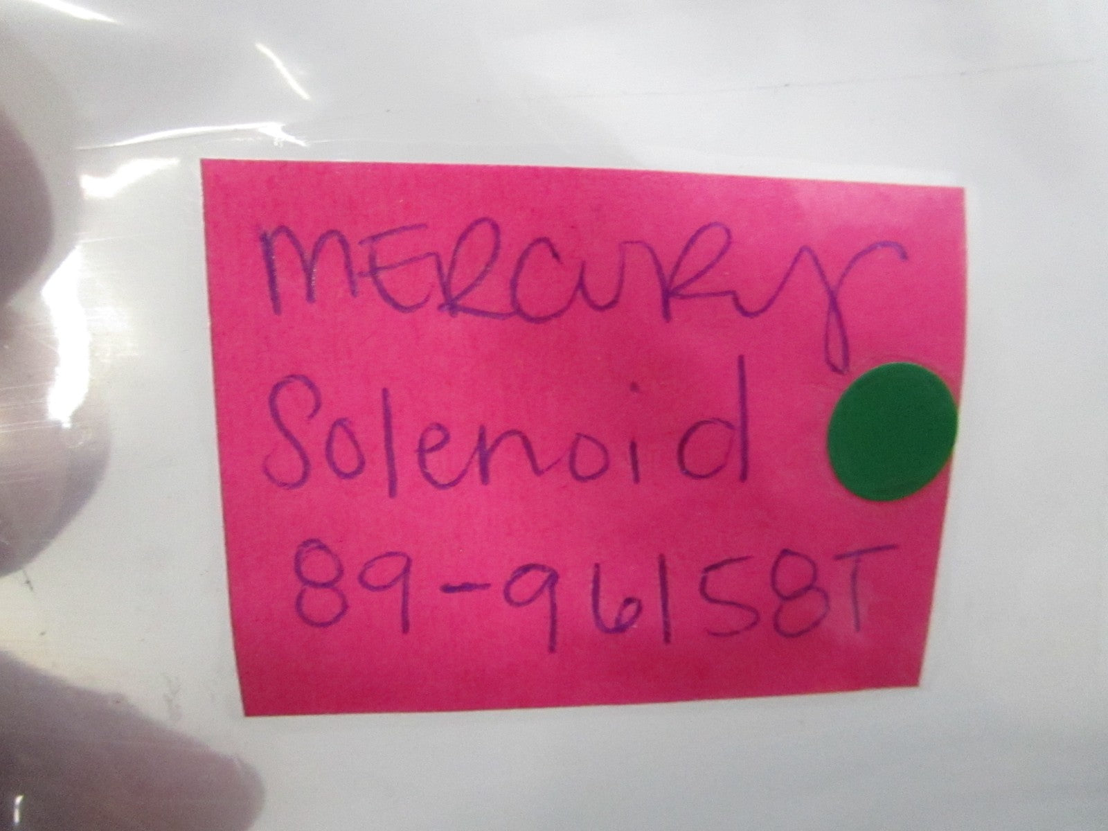 NEW OEM 89-96158T Mercury Quicksilver Solenoid 0810