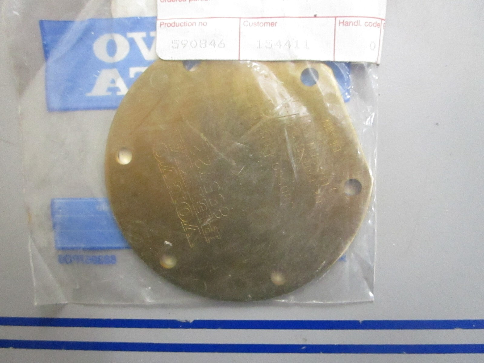 *NEW OEM* 0810 Volvo Penta Water Pump Cover 855724