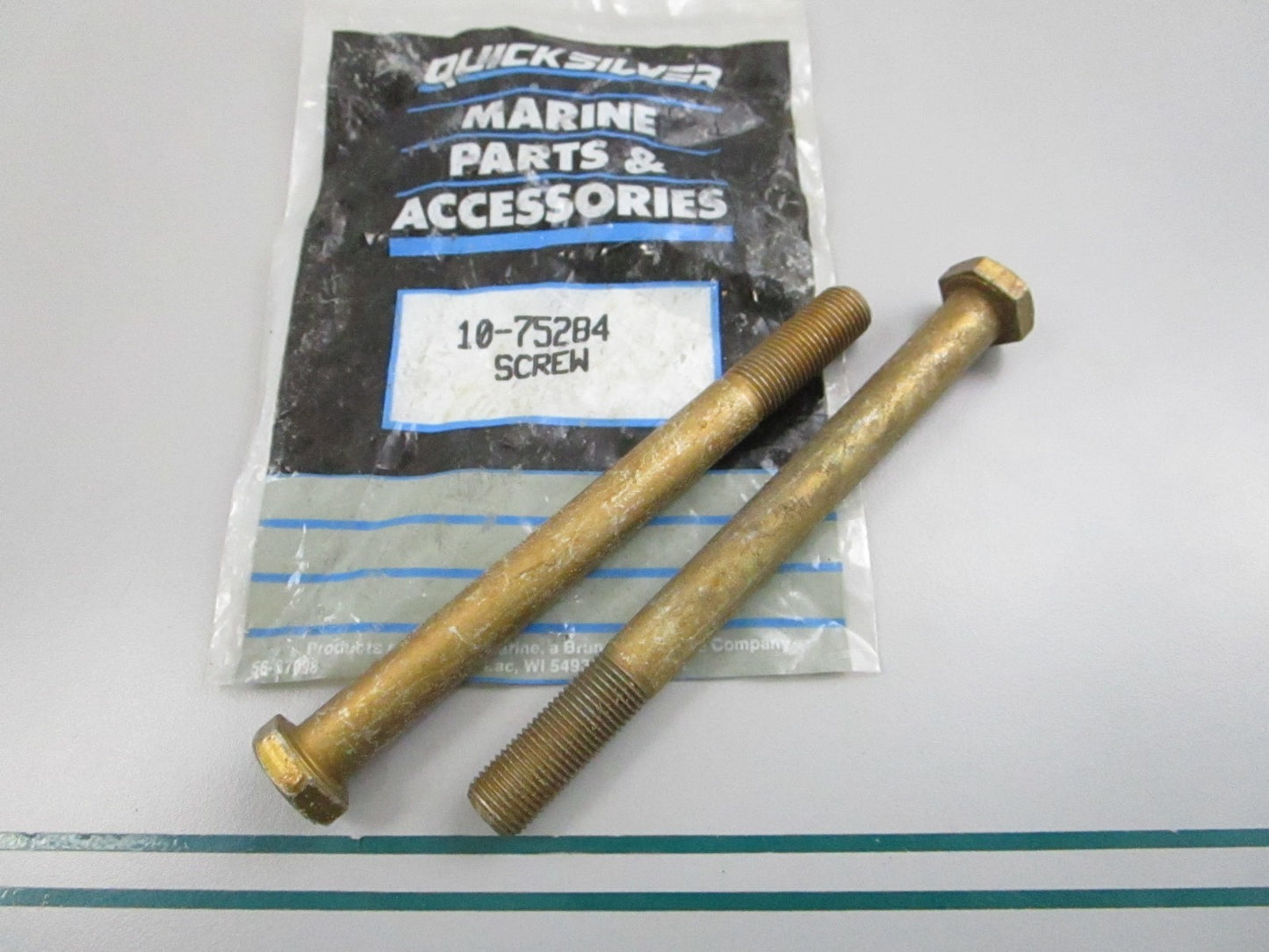 NEW OEM (LOT OF 2) 10-75284 Mercury Quicksilver Screw 0810