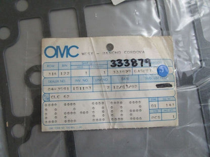 *NEW OEM* 0770 OMC Johnson Evinrude Gasket 333879 0333879