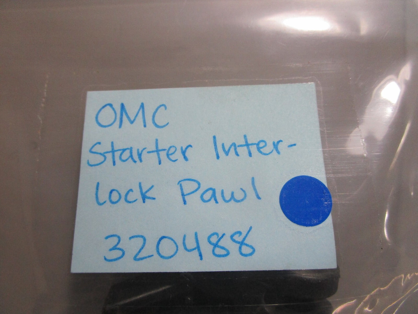 *NEW OEM* 0810 OMC Johnson Evinrude Starter Interlock Pawl 320488 0320488