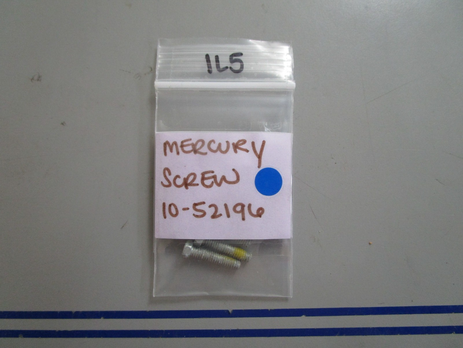 *NEW OEM* (LOT OF 5) 0770 Mercury Quicksilver Screw 10-52196