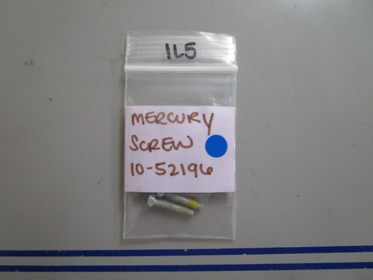 *NEW OEM* (LOT OF 5) 0770 Mercury Quicksilver Screw 10-52196
