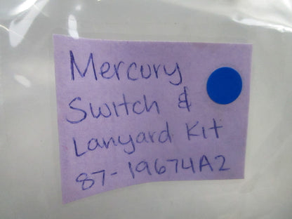 *NEW OEM* 0810 Mercury Quicksilver Switch & Lanyard Kit 87-19674A2