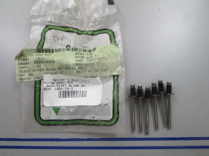 *NEW OEM* (LOT OF 6) 0810 Arctic Cat Rivet 8060-704