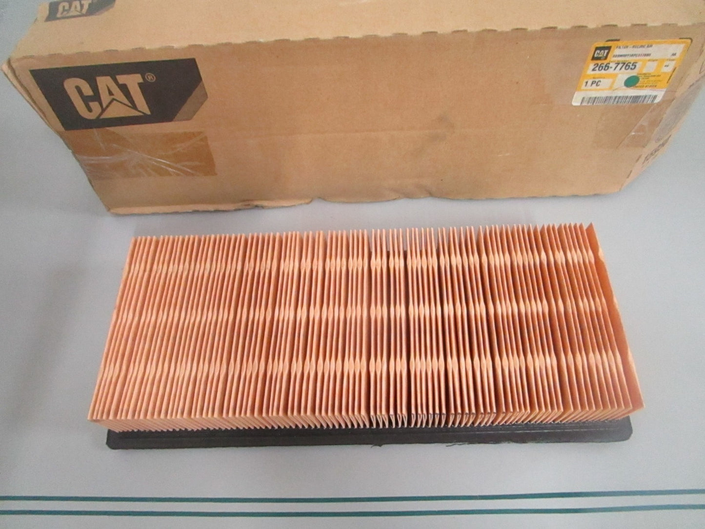 Caterpillar NEW OEM Recirc Cab Air Filter 266-7765 Low Restriction NOS 0820