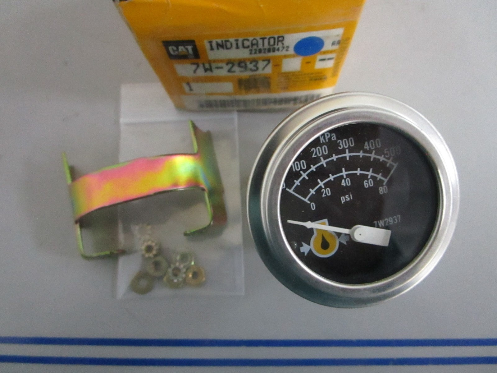 NEW OEM 7W-2937 CAT Oil Pressure Indicator 0820