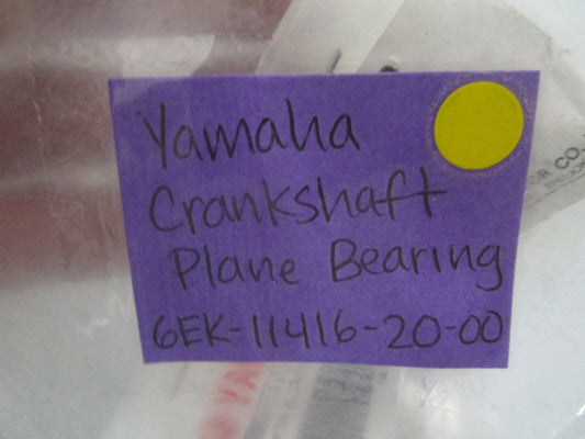 *NEW OEM* 0810 Yamaha Crankshaft Plane Bearing 6EK-11416-20-00