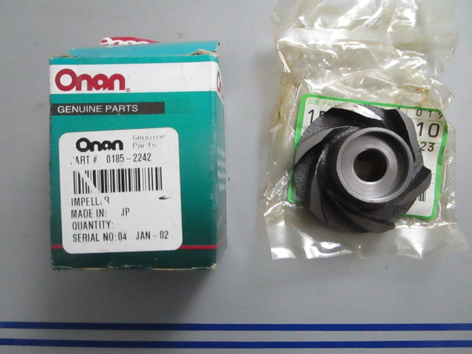 *NEW OEM* 0820 Onan Impeller 0185-2242