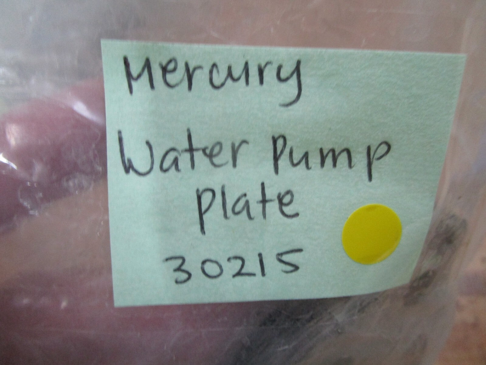 *NEW OEM* 0750 Mercury Quicksilver WATER PUMP PLATE 30215