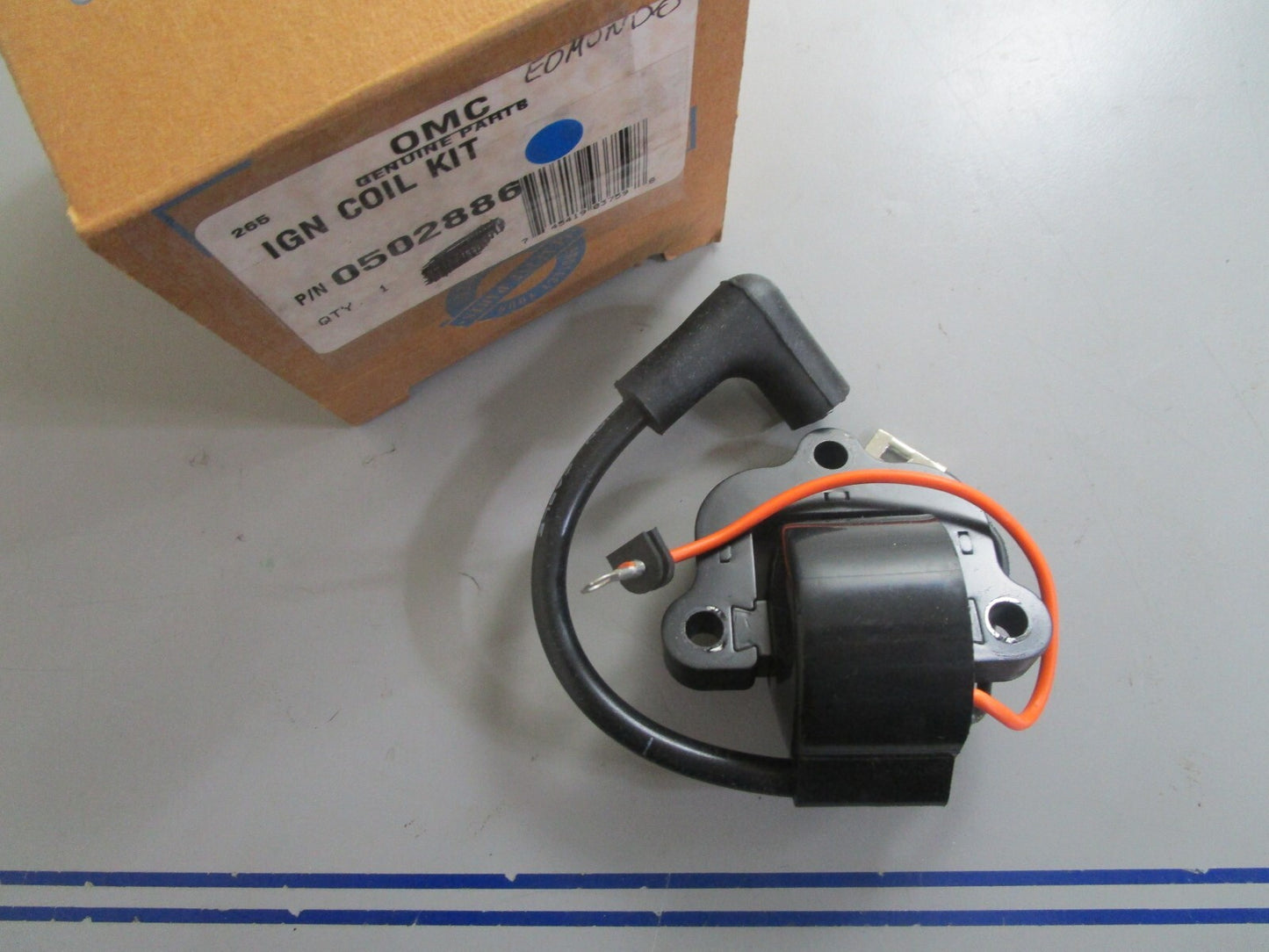 *NEW OEM* 0820 OMC Johnson Evinrude Ignition Coil Kit 502886 0502886