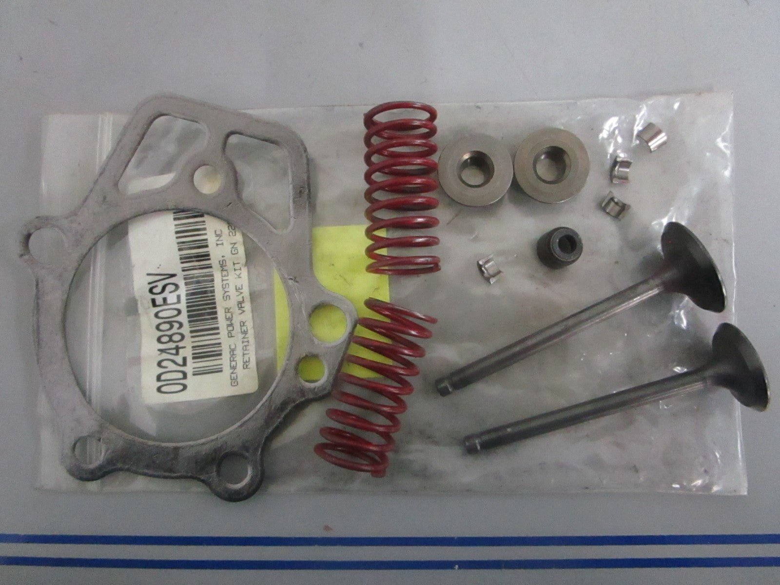 NEW OEM 0D24890ESV Generac Retainer Valve Kit 0820