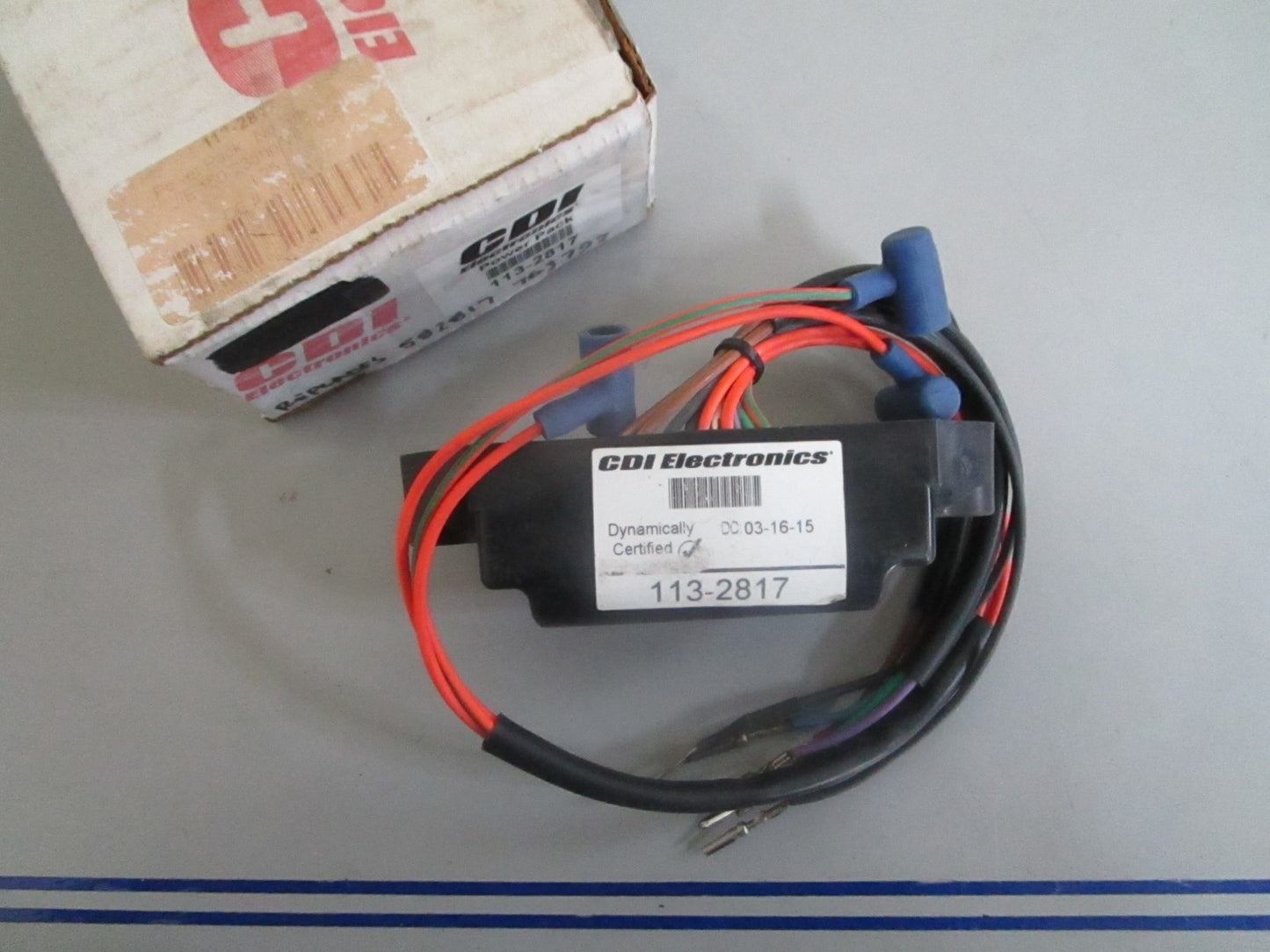 *NEW* 0820 CDI Electronics Power Pack 113-2817 Replaces: 582817 763792