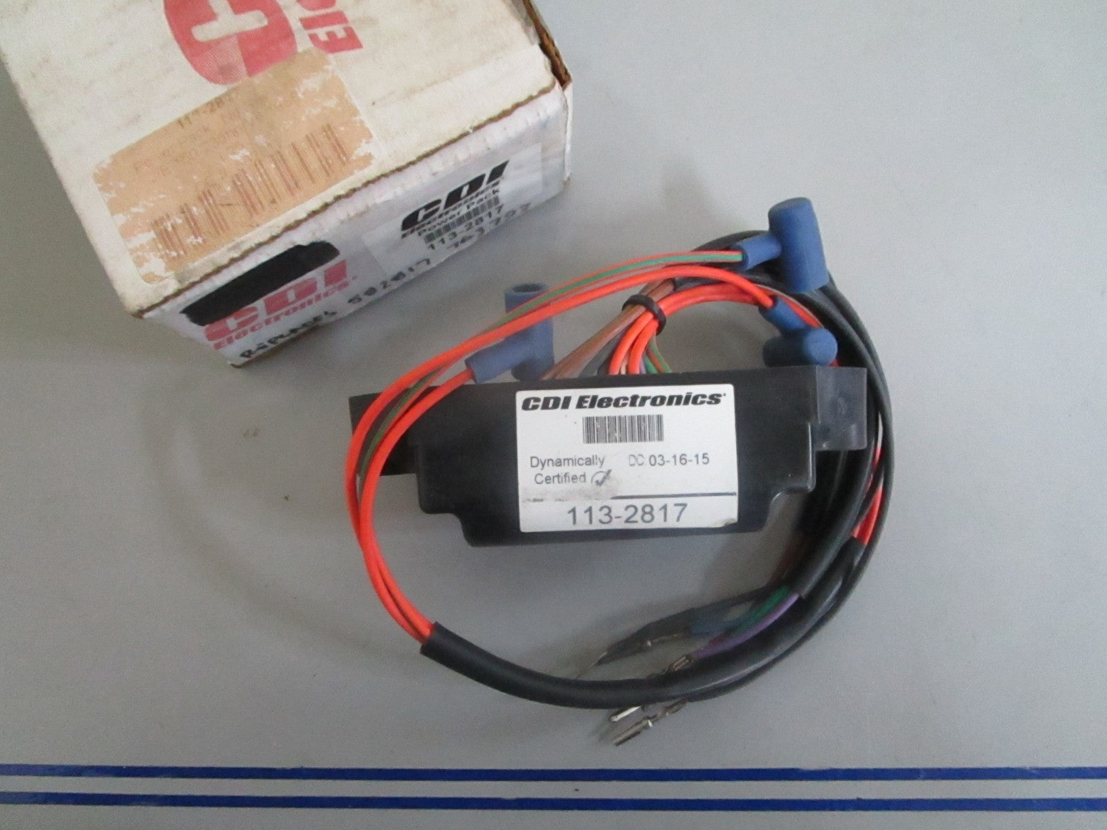 *NEW* 0820 CDI Electronics Power Pack 113-2817 Replaces: 582817 763792