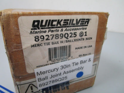 *NEW OEM* 0720 Mercury Quicksilver 30in Tie Bar & Ball Joint Assembly 892789Q25