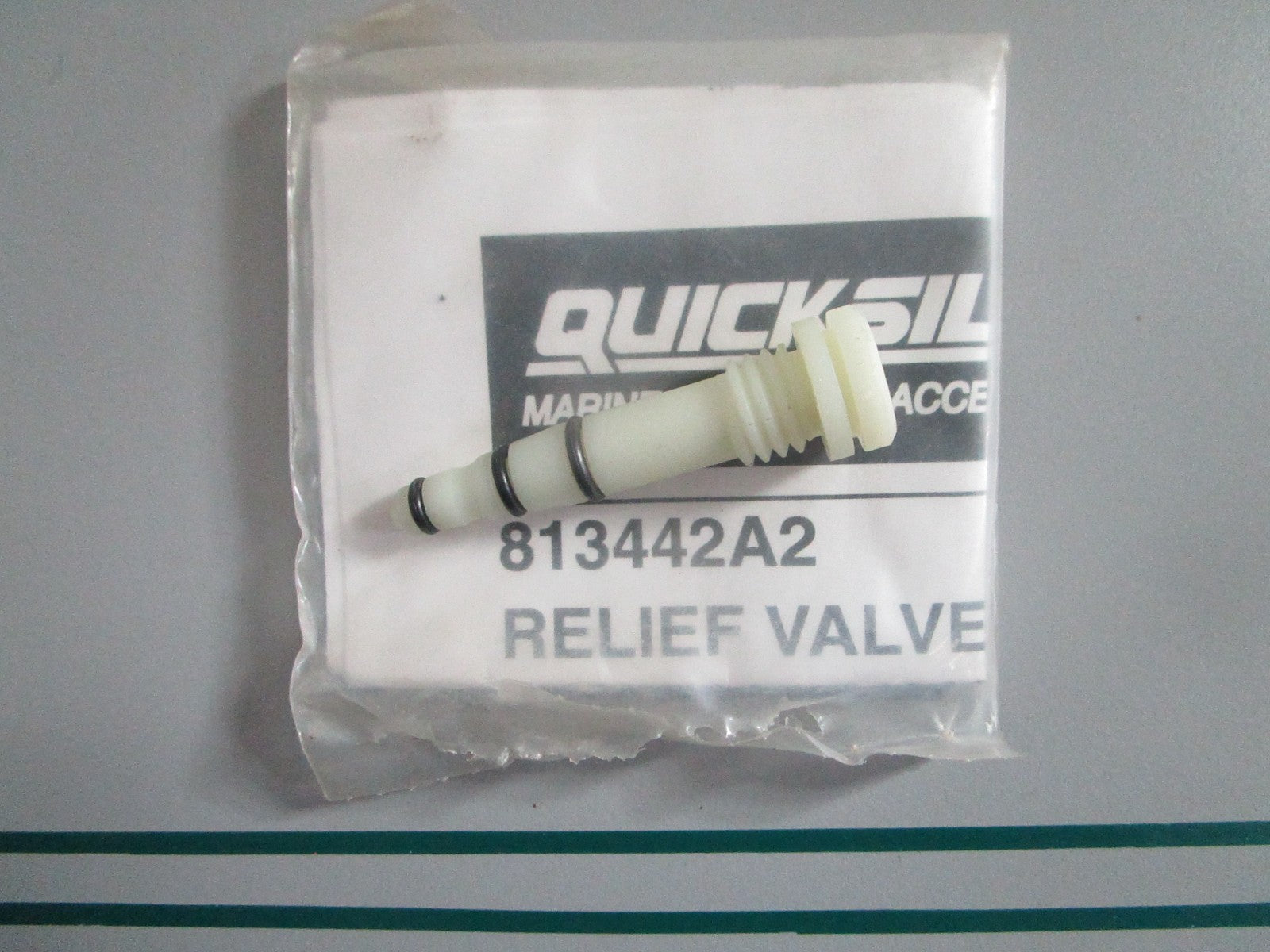 NEW OEM 813442A2 Mercury Quicksilver Relief Valve Kit 0820