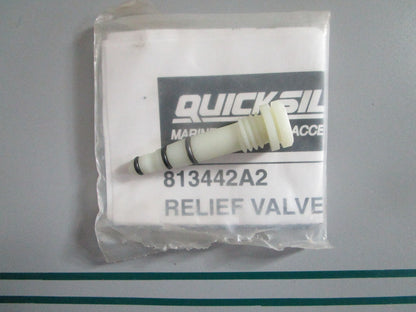 NEW OEM 813442A2 Mercury Quicksilver Relief Valve Kit 0820