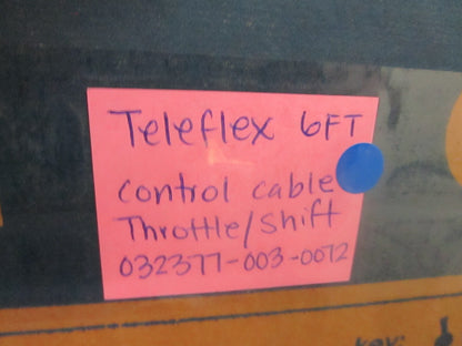 *NEW* 0780 Teleflex Throttle Shift Control Cable 6FT 032377-003-0072