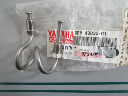 NEW OEM 6E5-43833-01-00 Yamaha Pipe 0820