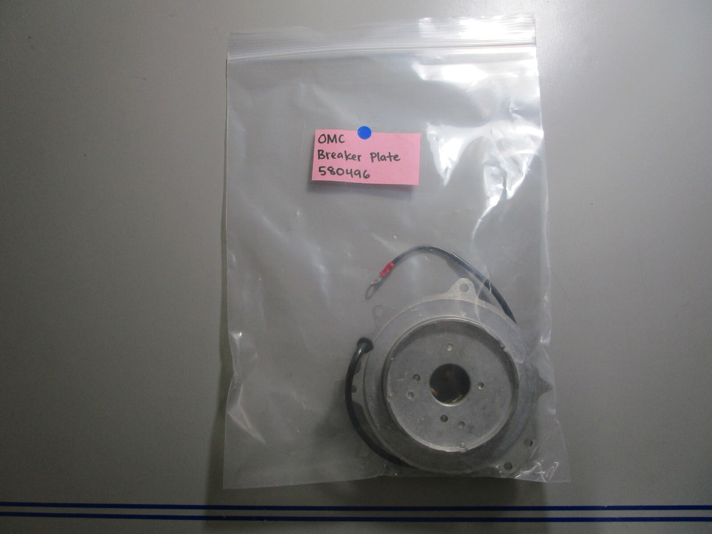 *NEW OEM* 0810 OMC Johnson Evinrude Breaker Plate 580496 0580496