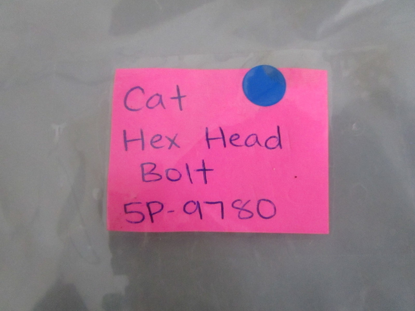 NEW OEM 5P-9780 CAT Hex Head Bolt 0820