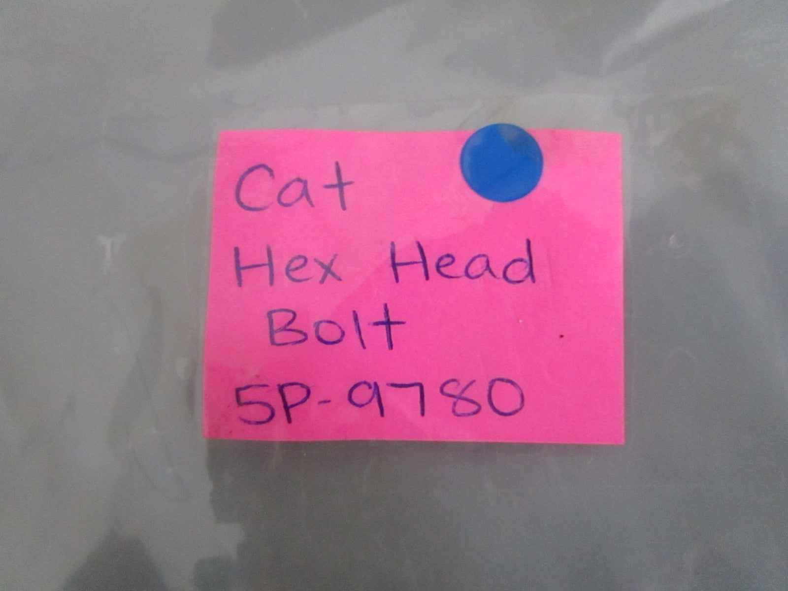 NEW OEM 5P-9780 CAT Hex Head Bolt 0820