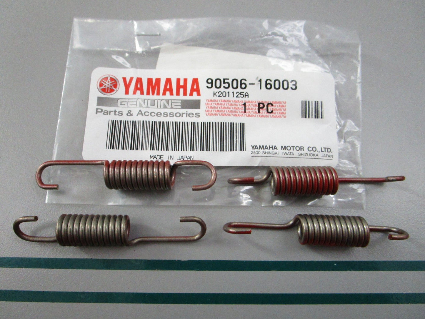 NEW OEM (LOT OF 4) 90506-16003-00 Yamaha Tension Spring 0810