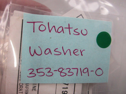 NEW OEM (LOT OF 5) 353-83719-0 353837190 Tohatsu Washer 0810