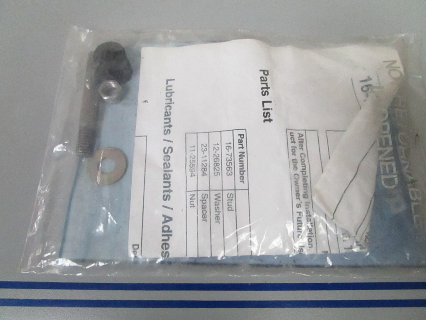 *NEW OEM* 0810 Mercury Quicksilver Stud Kit 16-73563A 1