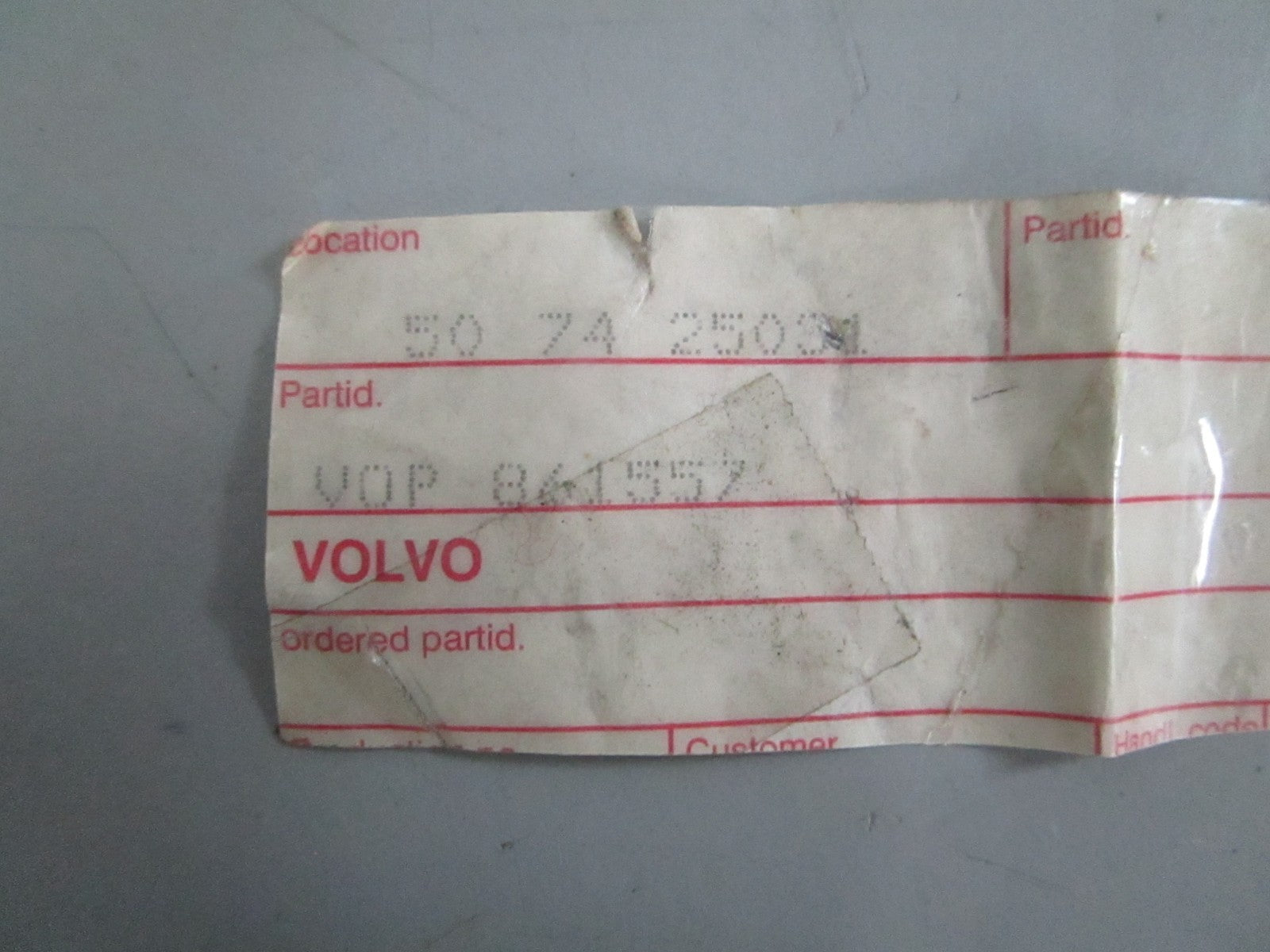 *NEW OEM* 0820 Volvo Penta Tension Pulley 861557