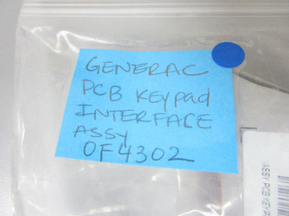 *NEW OEM* 0720 Generac PCB Keypad Interface Assembly 0F4302